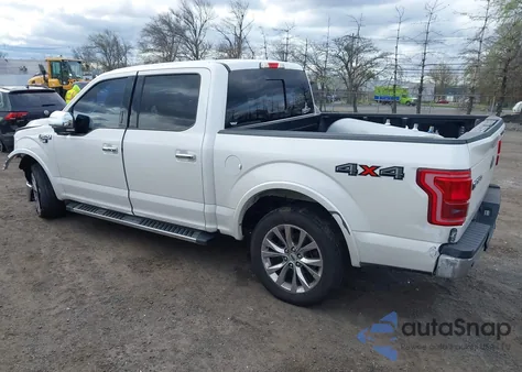 2017 Ford F-150 Lariat из США, поврежденный, VIN 1FTEW1EF1HFC75232